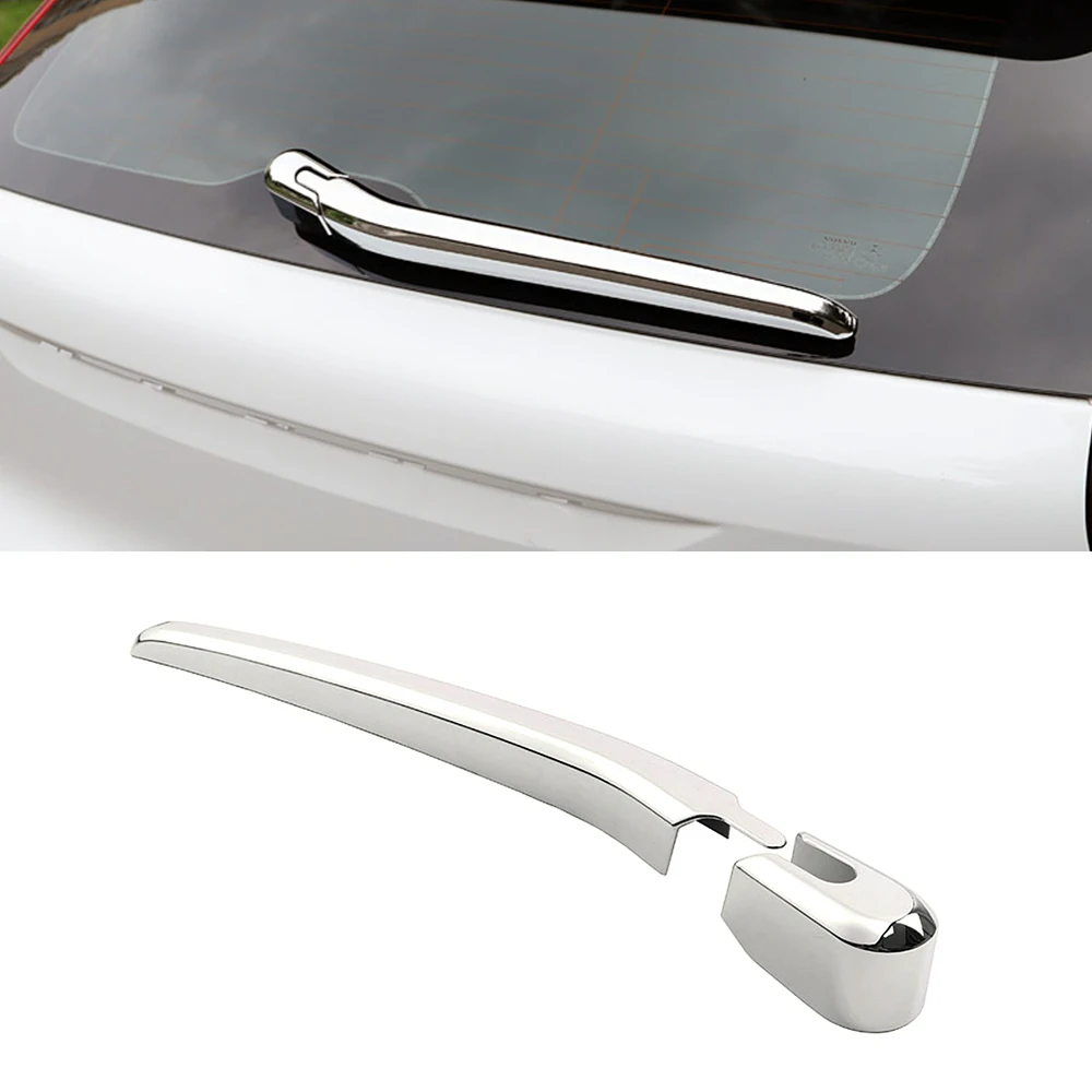 

Защитная крышка заднего стеклоочистителя для Volvo XC40 2019 2020 2021 ABS, аксессуары для отделки заднего стекла, декоративная наклейка