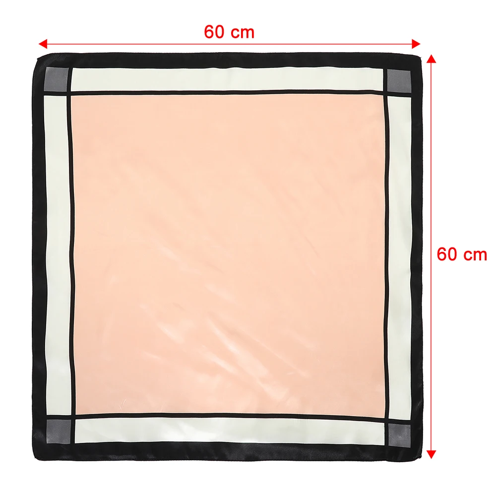 Повязка для волос атласная 60*60 см девочек квадратный шарф модная повязка на