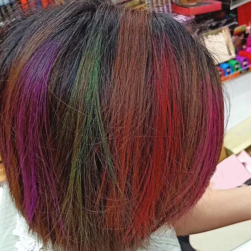 Мелковая пудра для волос одноразовая краска портативная сделай сам временная