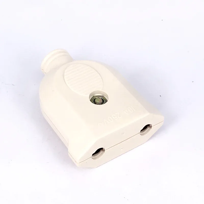 Female ЕС Европейский 2 Pin пт электрическая мощность Rewireable с мужской и женской вилкой разъем выходной адаптер W/провод Удлинительный соединитель - Цвет: Female