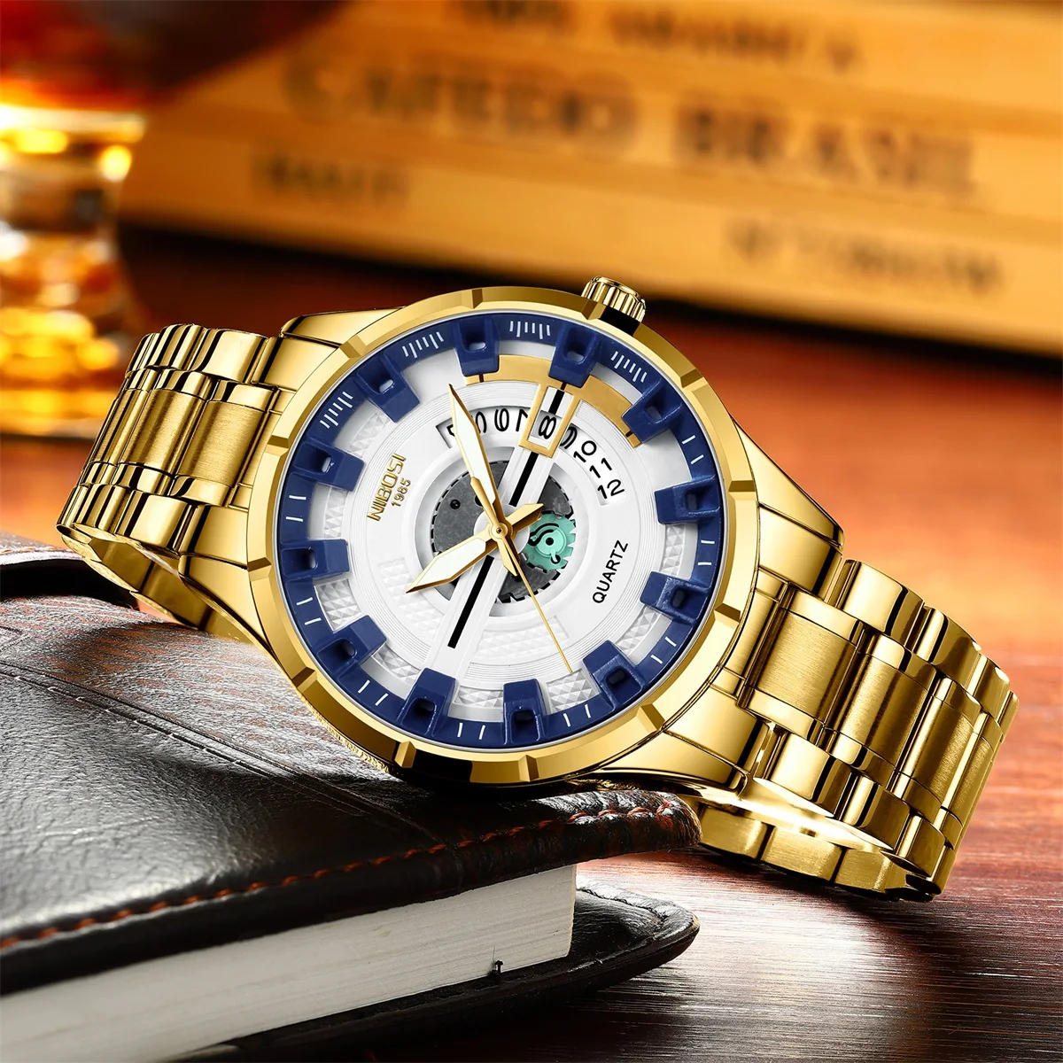 Модные мужские часы NIBOSI специальное предложение для фанатов