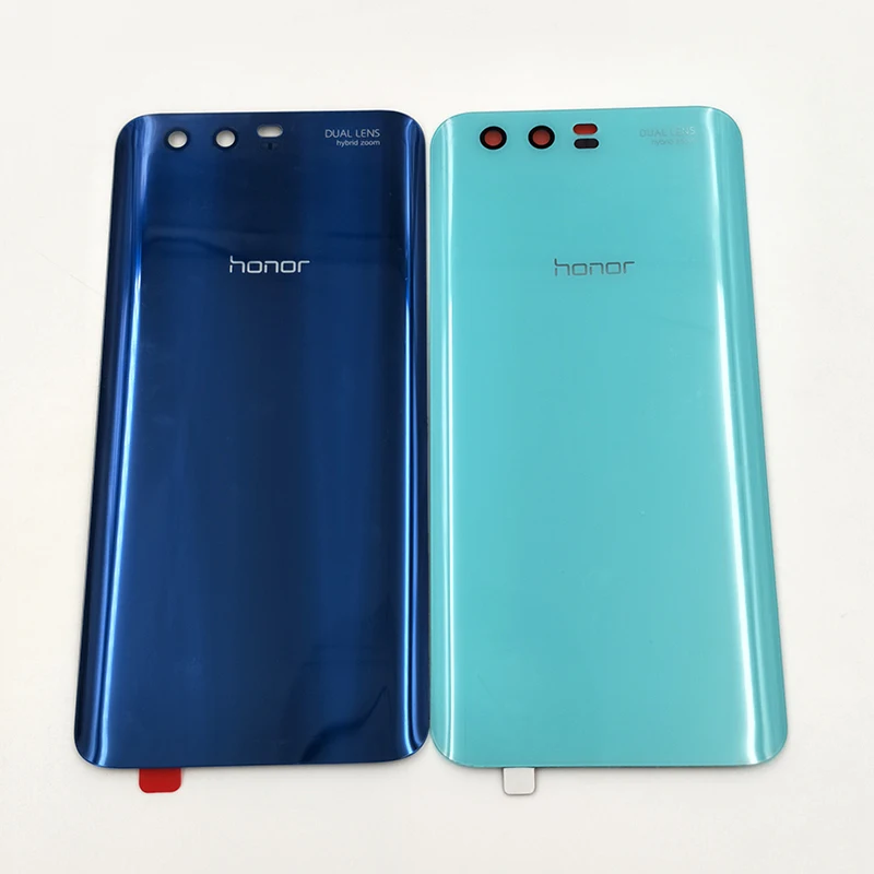 Оригинальная крышка корпуса Huawei Honor 9 задняя батарейного отсека стеклянная дверь