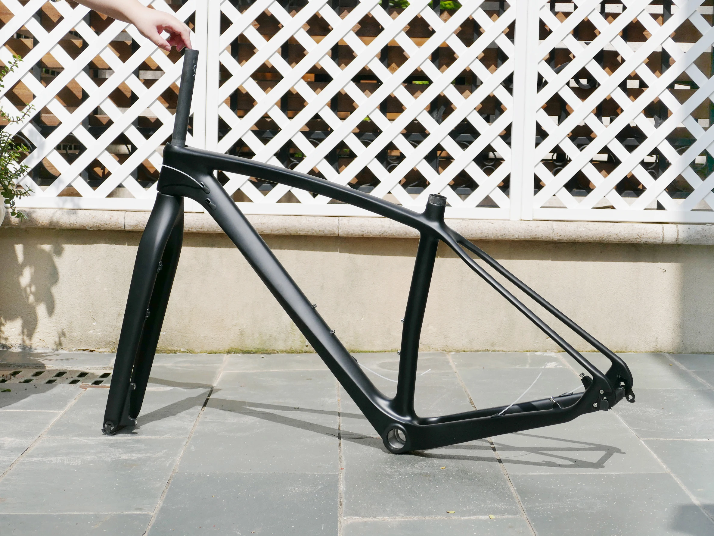 Матовый дисковый тормоз UD из углеродного волокна 29ER рама и вилка для горного