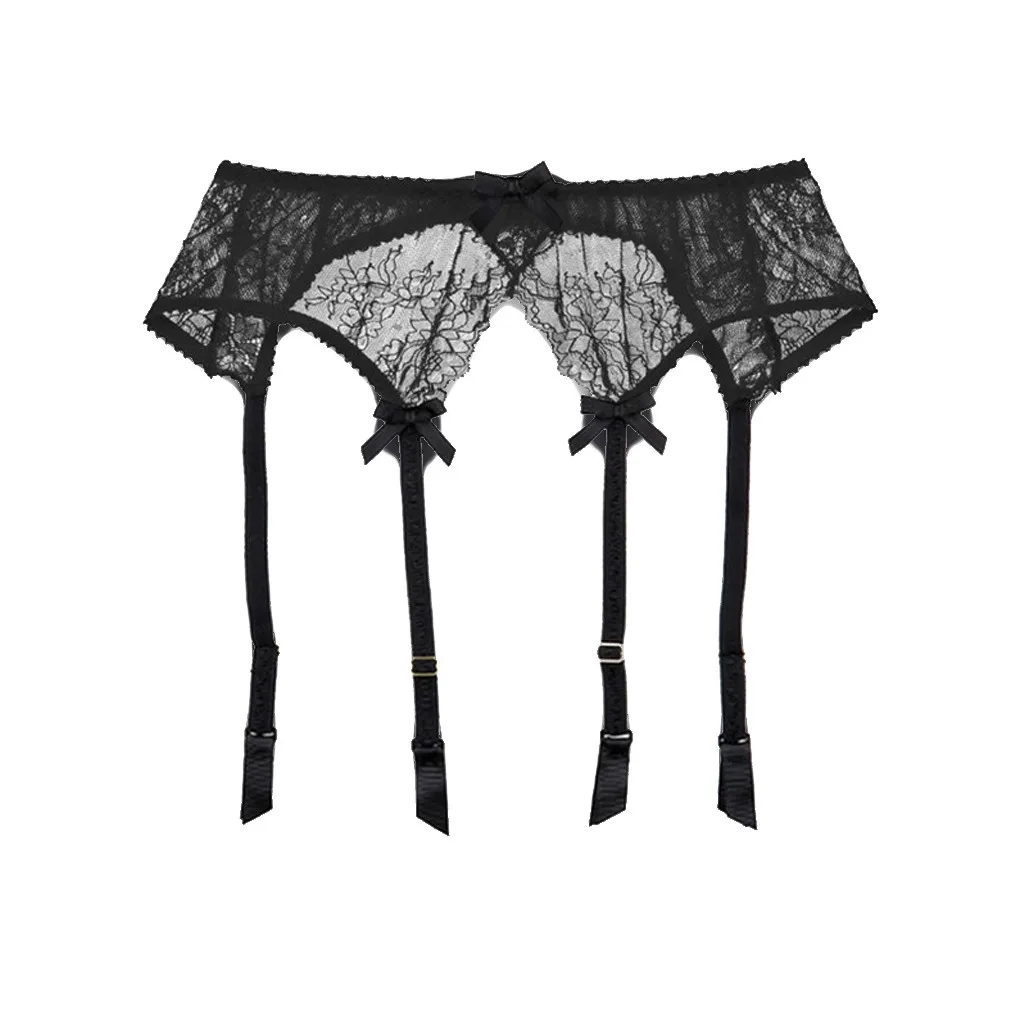Эластичное сексуальное нижнее белье женский кружевной порно пояс с подвязками
