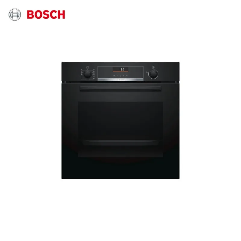 Встраиваемый электрический духовой шкаф Bosch Serie 6 HBG536HB0R черный | Бытовая техника