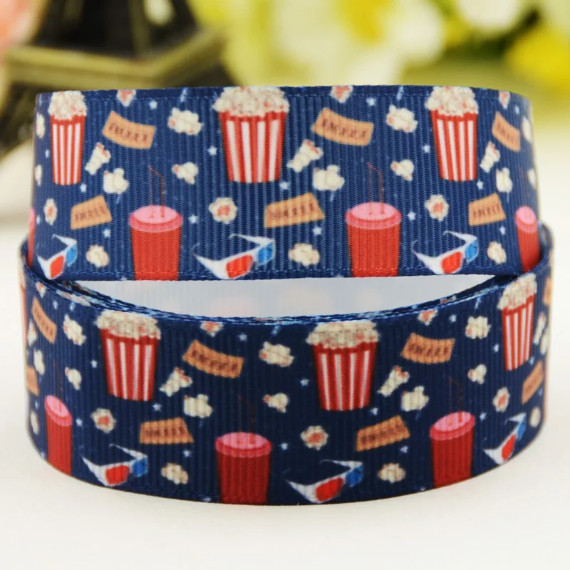 

7/8 "(22 мм) цепочка из бисера с принтом из мультфильма, корсажная лента, вечерние украшения, 10 ярдов, X-02792