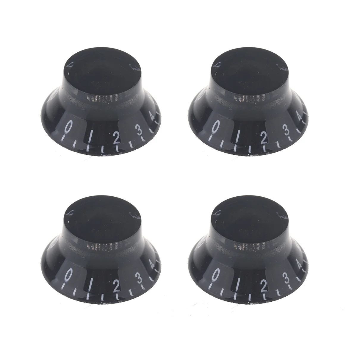 

Musiclily Metric 6mm Top Hat LP Style Speed Control Knobs,Black (4 Pieces)
