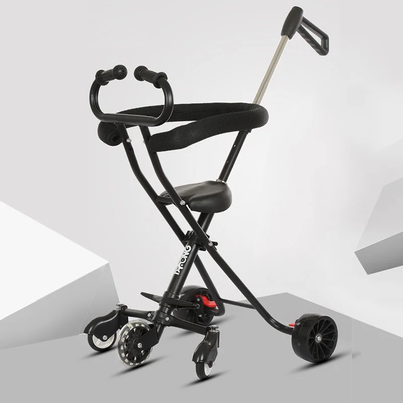 Коляска имеет пять колёс для 2 5 лет легкий складной легко переносить коляску