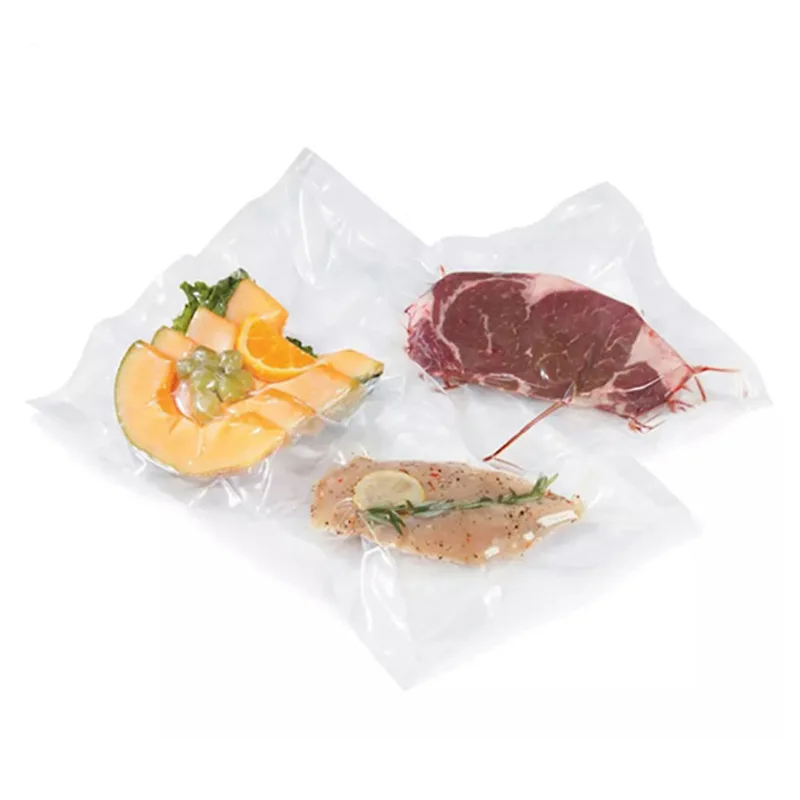 

Line Vacuum Storage Bag Food Grid Stripes Household Packing Bags Cooked Vacuum Machine Plastic Sealed Bag Thick