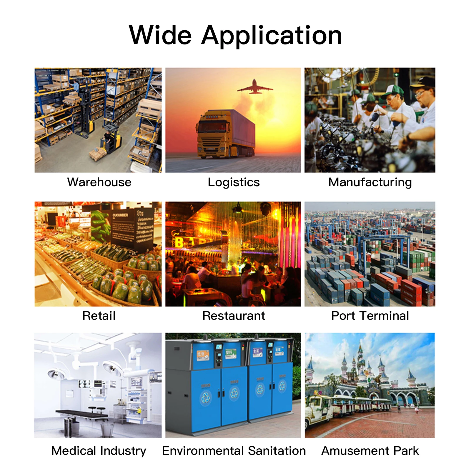 Aibecy PDA Handheld POS Terminal 1D Barcode Scanner Data Collector Android 8.1 4G WiFi BT with 4.5 Inch Touchscreen 8MP Camera