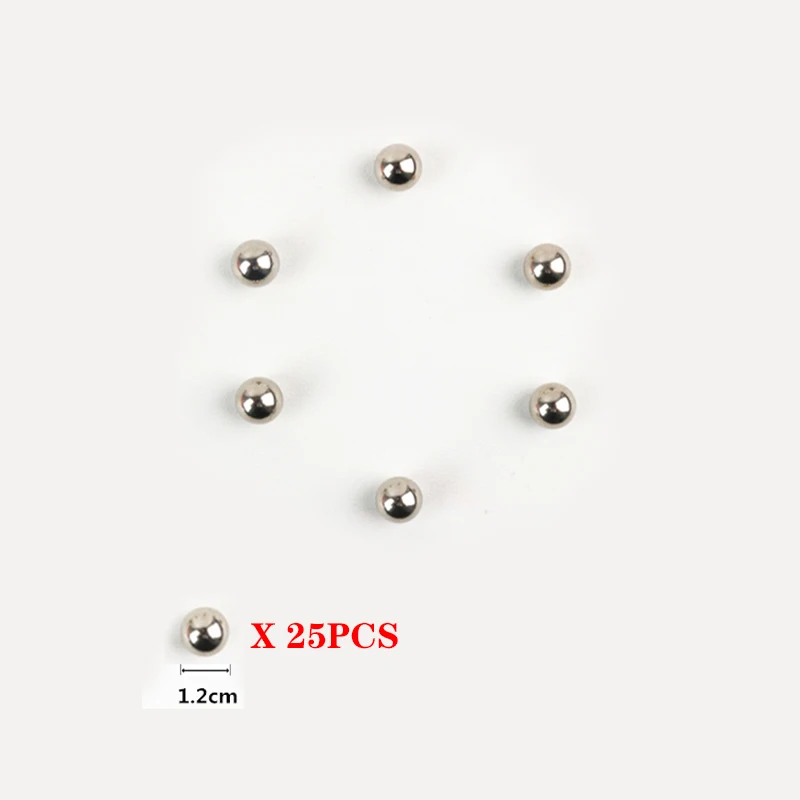 25Balls Магнитные Строительные блоки DIY 25~ 250 шт. магнитные стержни металлический шар игрушки для детей строительные игрушки аксессуары - Цвет: 25Balls