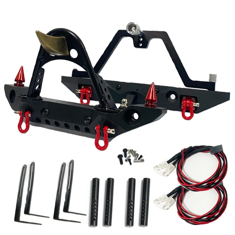 

Передний и задний бампер для Axial SCX10 SCX10 III Traxxas TRX4 1/10 RC Car