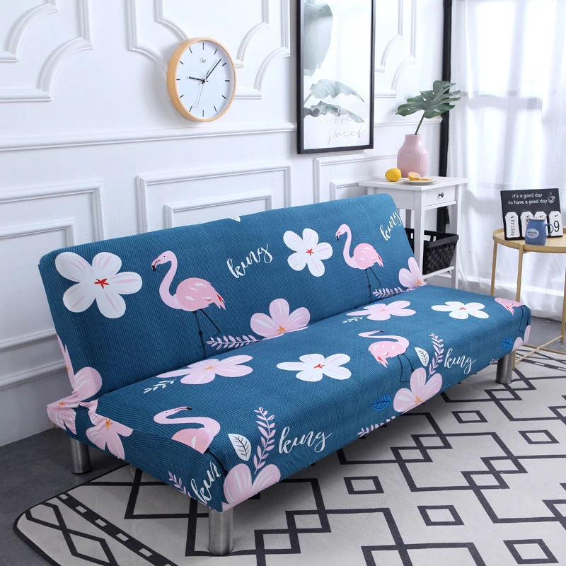 Чехол для дивана универсальный накидка на диван без подлокотников защита мебели