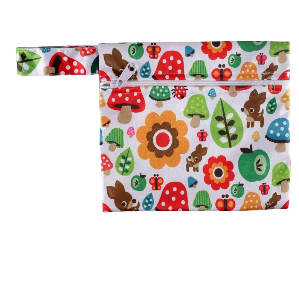 Сумки для детских подгузников водонепроницаемые Многоразовые дорожные мешки