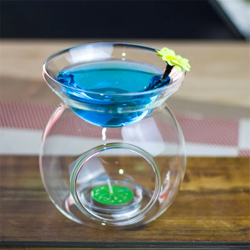 Стеклянная горелка с ароматическим маслом украшение для дома и свадьбы высокое