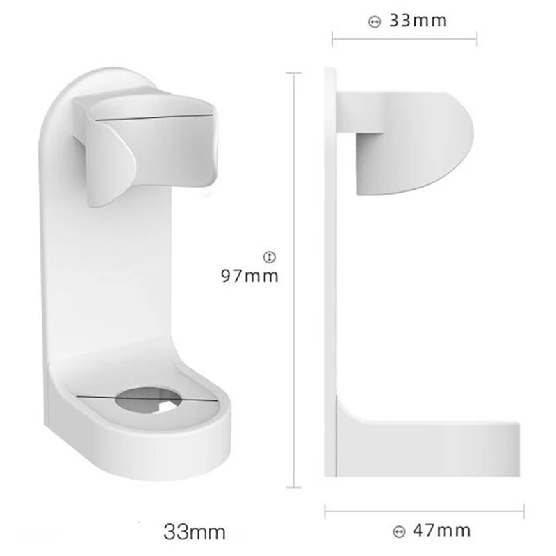 1 шт. ABS бесследная стойка органайзер для зубной щетки Электрический настенный