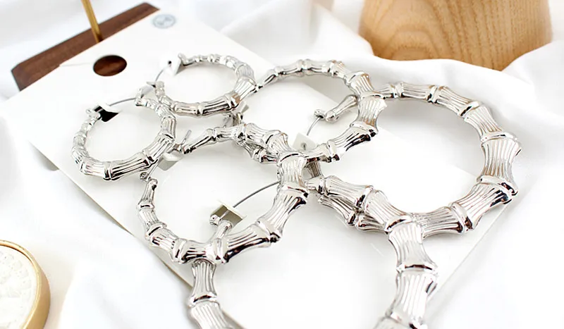 Женские серьги-кольца в стиле хип-хоп | Украшения и аксессуары