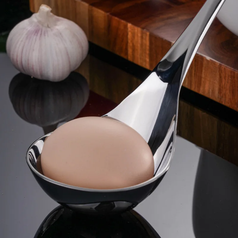 Большой утолщенный суп из нержавеющей стали ковш горячий горшок ложка посуда рис