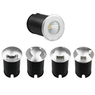 3 Вт, 5 Вт, светодиодный светильник с подсветкой, степень защиты IP68, 12 В постоянного тока, утопленный палубный светильник, 1234 дюйма, подсветка с боковым обзором, ландшафтный светильник, 85-265 в постоянного тока, 12 В