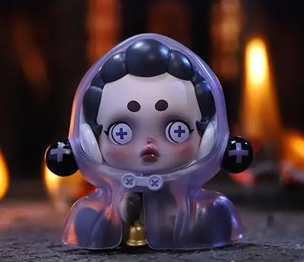 POP MART Череп Панда древний замок серия коллекционные милые черепа панда