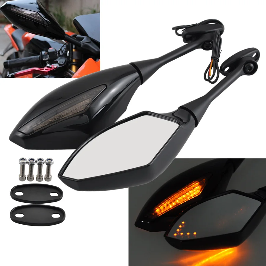 Светодиодные поворотники для мотоцикла боковые зеркала Honda CBR600RR CBR1000RR CBR300R CBR600F