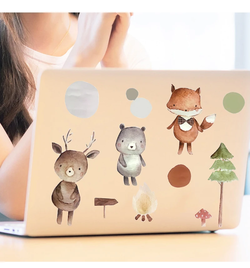 2020 высококачественные креативные маленькие наклейки в скандинавском стиле с