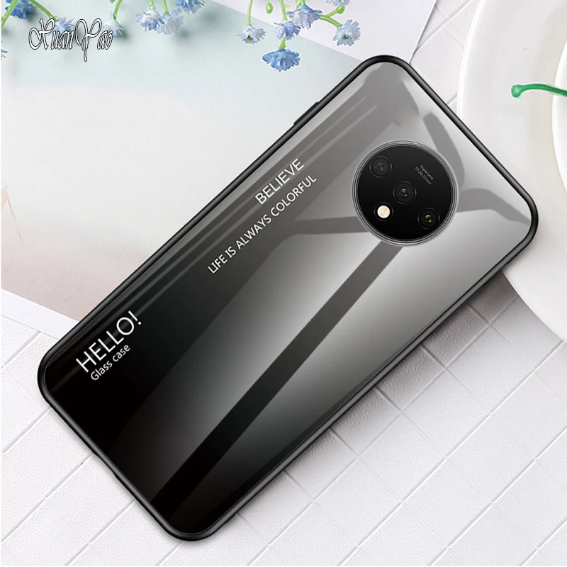 Чехол для телефона XUANYAO s One Plus 5 5T 6 6T 7 7T Pro стеклянный чехол OnePlus силиконовый