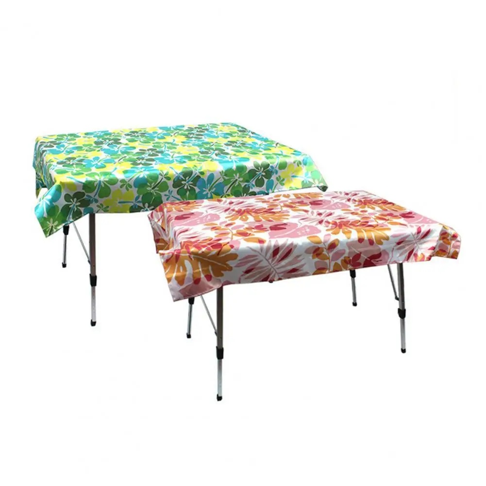 

2021 Polyester Table Cloth PU Coating Multi-purpose Lightweight Convenient Four Corners Design Storage Bag Table Runners for Out