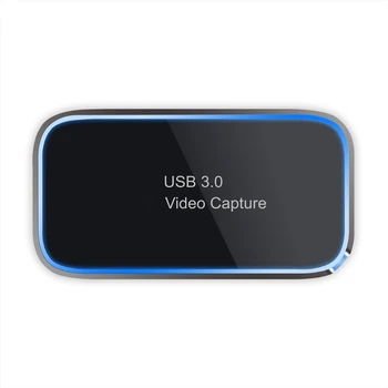 Video Capture Card, OBS Game Live Recording Box 1080P Highly Compatible with Uvc Uac for Game Streaming Live Broadcast 77UA