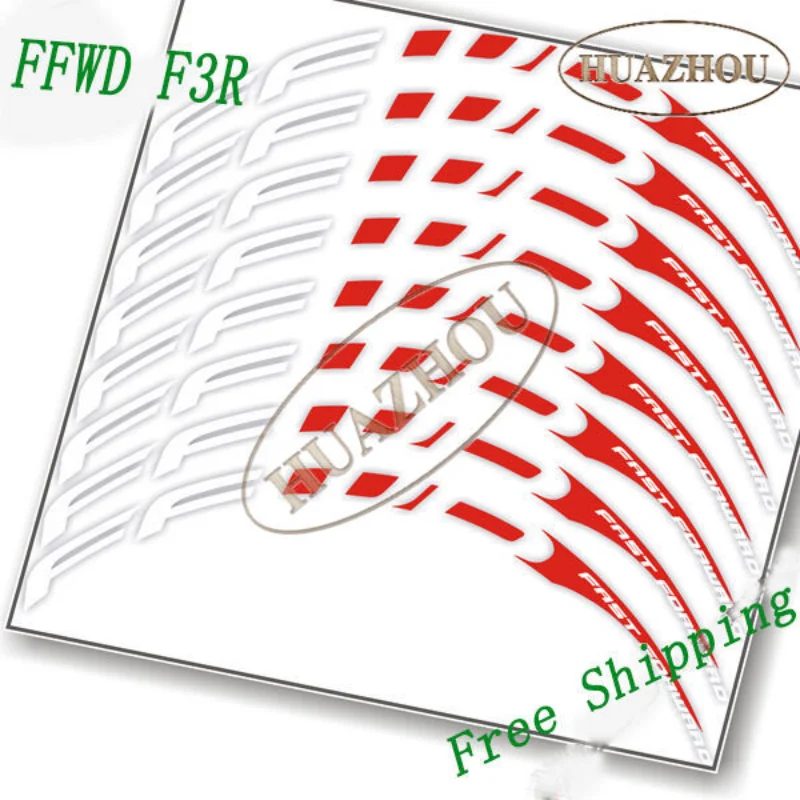

FFWD F3R Fast Forward replacement race cycling decals Rim Stickers For cycling bike accessories Stickers mtb wheels
