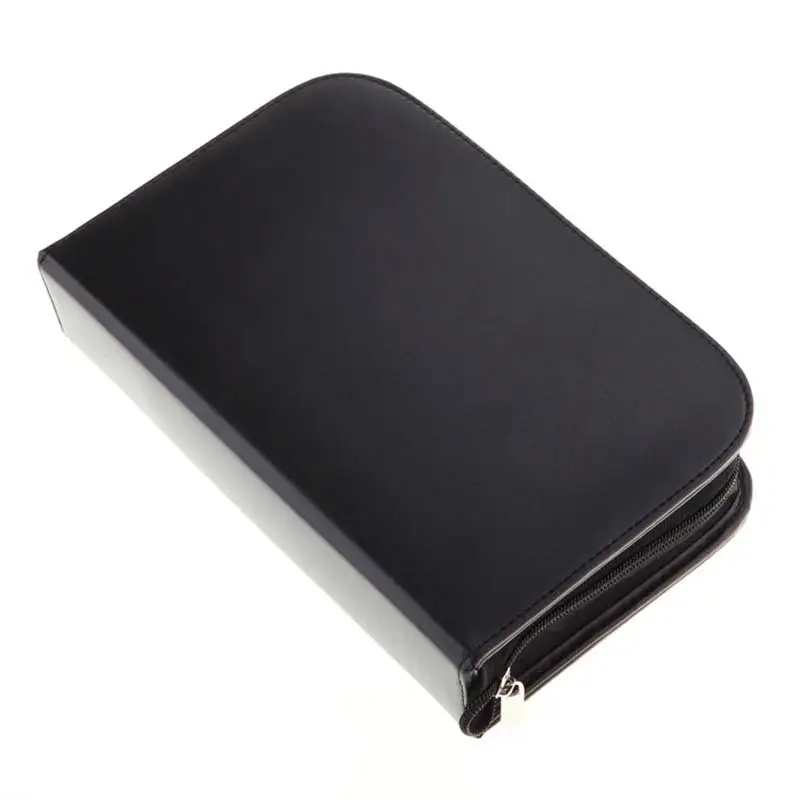 

29 Pockets Makeup Brushes Bag PU Leather Zipper Holder Case Men Women Travel Make Up Brush Cosmetics Organizer ZGOOD
