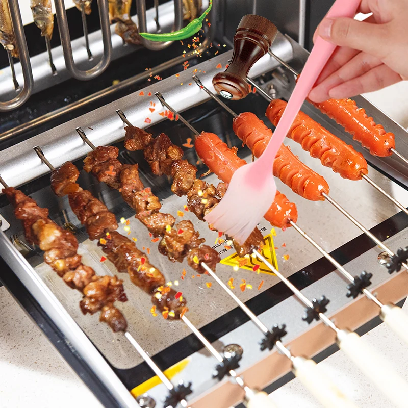 Electric Barbecue Machine Smokeless Grill Automatic Rotation Oven Home Commercial Skewers | Бытовая техника