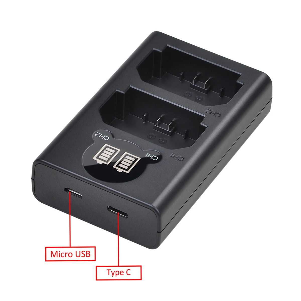Аккумулятор + зарядное устройство NP-FZ100 на 2280 мА · ч с портами USB и type-C для Sony Alpha 9 A9