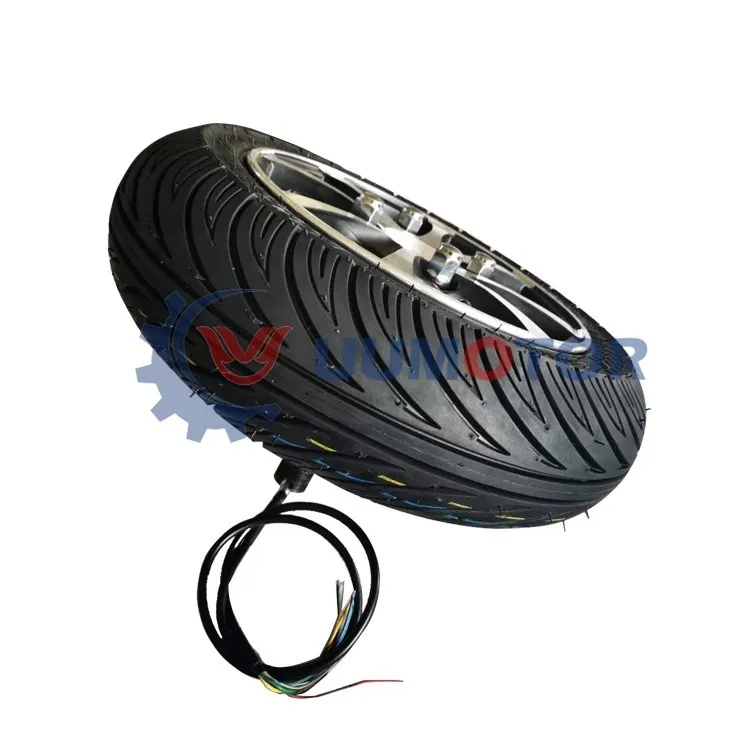 

max torque 240N.m 16 inch 1200w mono shaft brushless servo hub motor with encoder
