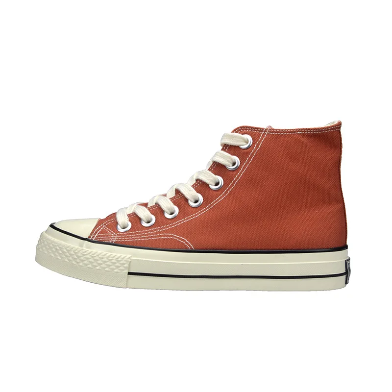 Женские холщовые кроссовки на шнуровке Вулканизированная подошва Повседневная