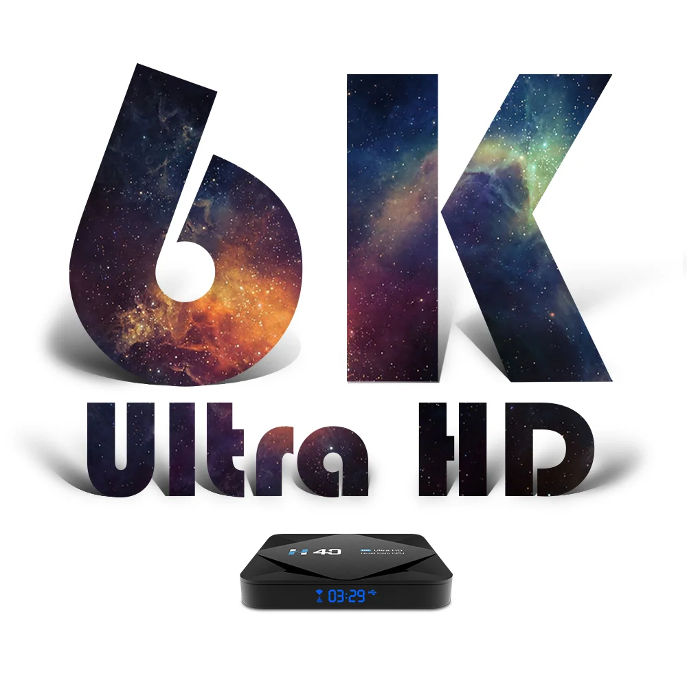 ТВ-приставка HONGTOP android 10 4 ГБ 64 H616 четырехъядерная 6k HD 2 4G и 5G Двухдиапазонная