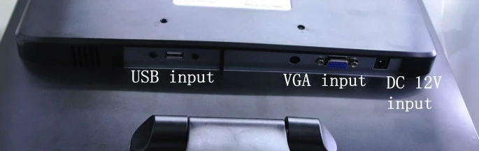 Запас 15 дюймов промышленный ЖК сенсорный экран монитор ATM Distop компьютер сенсорный экран монитор/сенсорный монитор для POS - Цвет: usb