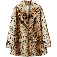 zdfurs elegant stand collar wave cut full pelt natural rabbit fur coat outerwear womens winter loose genuine fur jacket