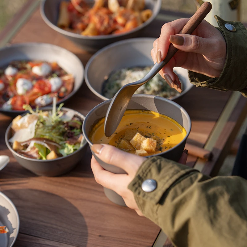 Naturehike Кемпинг Титановая посуда портативная чаша тарелка Сверхлегкая готовка