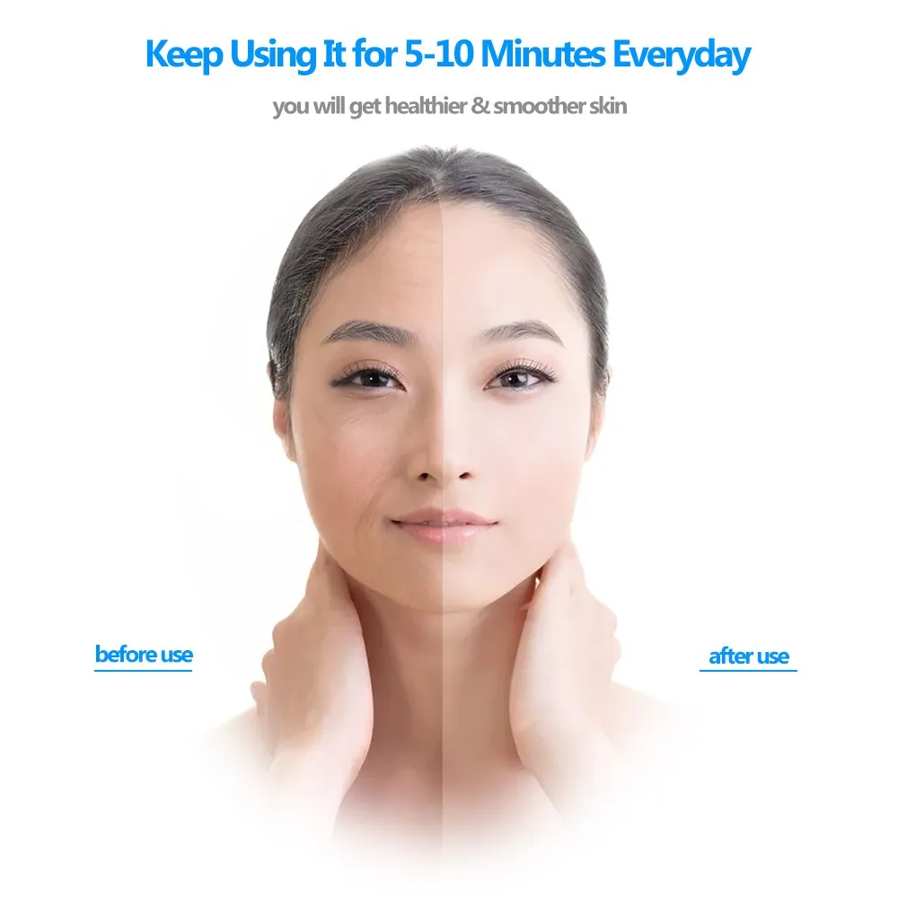 Ледяной нефритовый роликовый массажер для лица ухода за кожей массаж