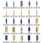 Цвет из пластика с Вольфрам Сталь шлифовальный бит, маникюр, машинка для маникюра ногтей дрель аксессуары фреза, маникюр, машинка для маникюра, сверла для ногтей