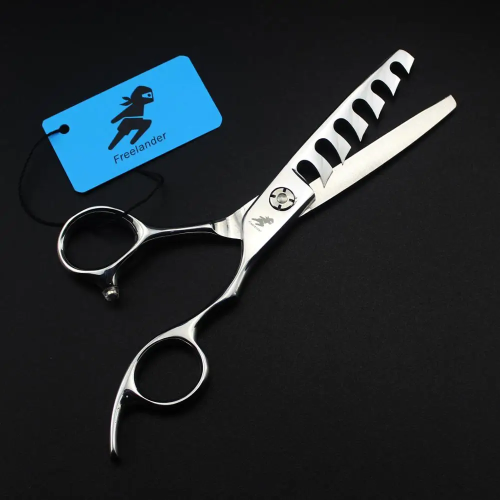 6 teeth Professional Hair thinning Scissor Shearing Flat Teeth Scissors Hairdressing Tool | Красота и здоровье