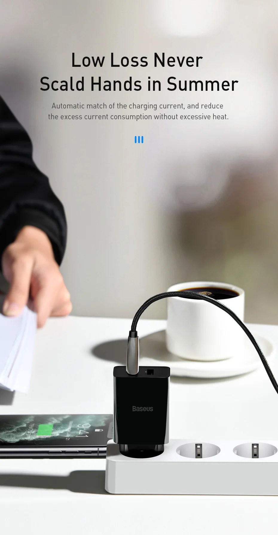 Baseus Dual USB зарядное устройство для iPhone 11 Pro Max X 8 6 быстрое зарядное устройство для samsung S9 Xiaomi Mi 8 huawei mate 30 зарядное устройство для мобильного телефона