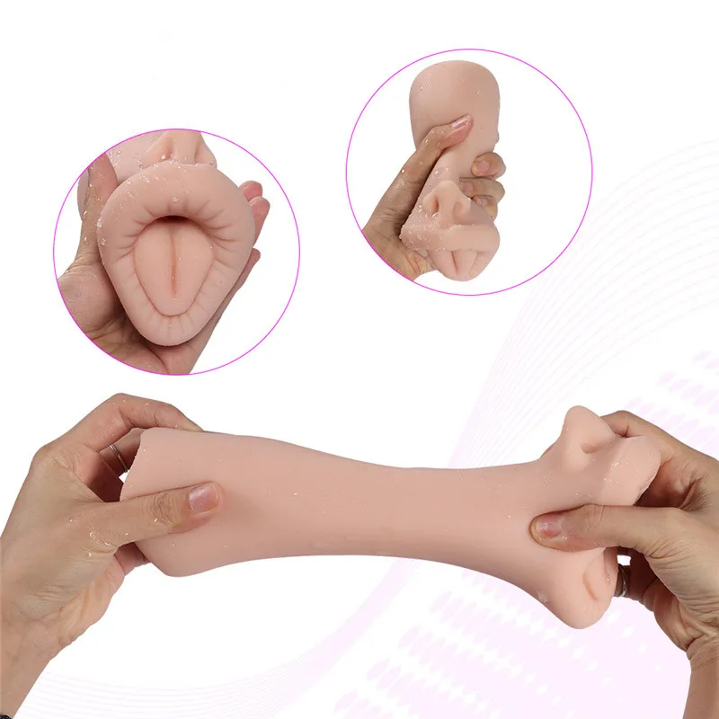 Минет оральный Мужской мастурбатор Глубокая глотка искусственный вагинальный