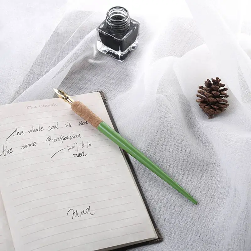 Новинка 2021 деревянная ручка для рукоделия Античная каллиграфии держатель ручек