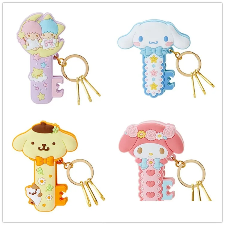 Мультфильм моя мелодия пудинг Cinnamoroll Собака силикагель брелки мороженое