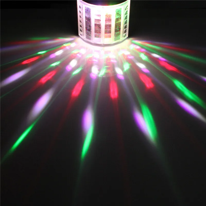 Светодиодный RGB Авто/Звуковое управление DMX512 стробоскоп сценический светильник