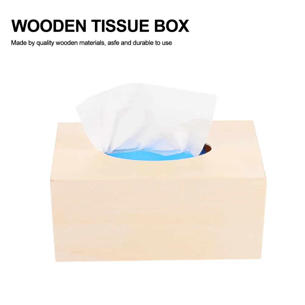 

2pcs Clay Grinding Tools DIY Paper Towel Wooden Box Toddlers Materials