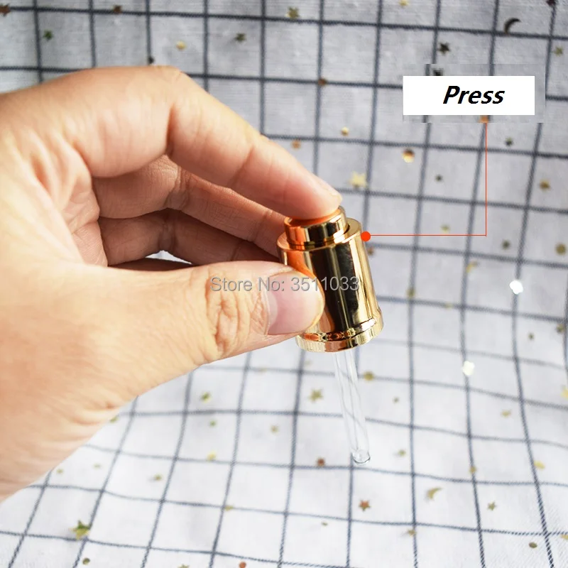 10 мл Роскошная Ретро Прозрачная бутылка эссенция татуировки масло пресс-бутылка