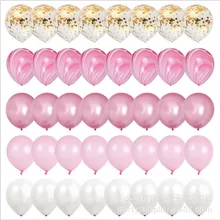 40pcs12 &quotблёстки партии воздушный шар Агатовые латексные шары 40